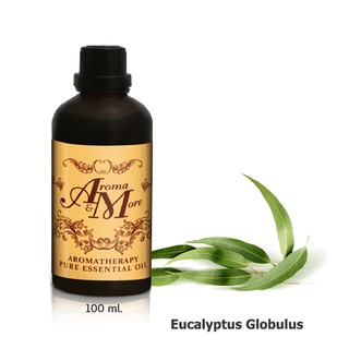 Aroma&amp;More Eucalyptus globulus Essential Oil 100% ("Blue Gum") / น้ำมันหอมระเหยยูคาลิปตัส 100% Australia 100ML