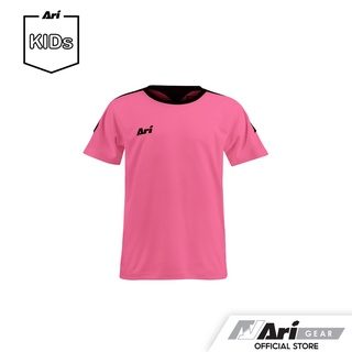 ARI KIDS VICTORY TEAMWEAR JERSEY - PINK/PINK/BLACK เสื้อฟุตบอลเด็ก อาริ วิคตอรี่ สีชมพู