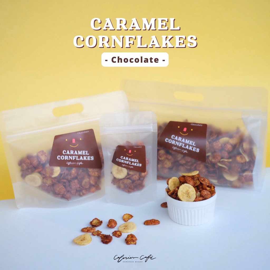 คอนเฟลกคาราเมล-รสช็อคโกแลตกล้วย-หวานน้อยกรอบอร่อย-สดใหม่ทุกออเดอร์-chocolate-cornflakes