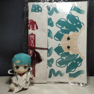 3D Snow Miku paper craft (3แผ่น)
