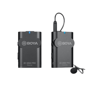 ไมค์ไร้สาย Boya BY-WM4 Pro K2 Dual Wireless Microphone ไมค์โครโฟน ใช้ได้ทั้งกล้อง มือถือ