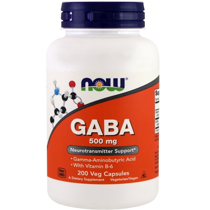 exp2025-gaba-vitamin-b-6-500-mg-100-200-veg-capsules-กาบา-ผสมวิตามินบี6-อาหารเสริมสำหรับสมอง