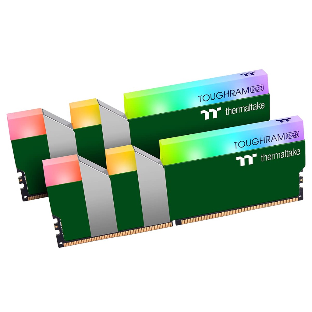 TOUGHRAM RGB Racing Green 16GB (2x8GB) DDR4 3600MHz C18 Memory | Shopee ...