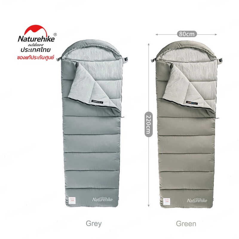 ภาพหน้าปกสินค้าถุงนอน Naturehike M180 Sleeping Bag ของแท้ประกันศูนย์ (ออกใบกำกับภาษีได้) จากร้าน cocobullcamping บน Shopee