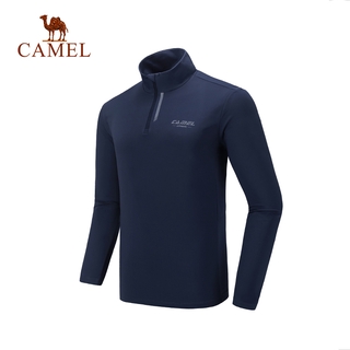 CAMEL เสื้อยืดแขนยาวแบบแห้งเร็วสําหรับผู้ชาย 2020