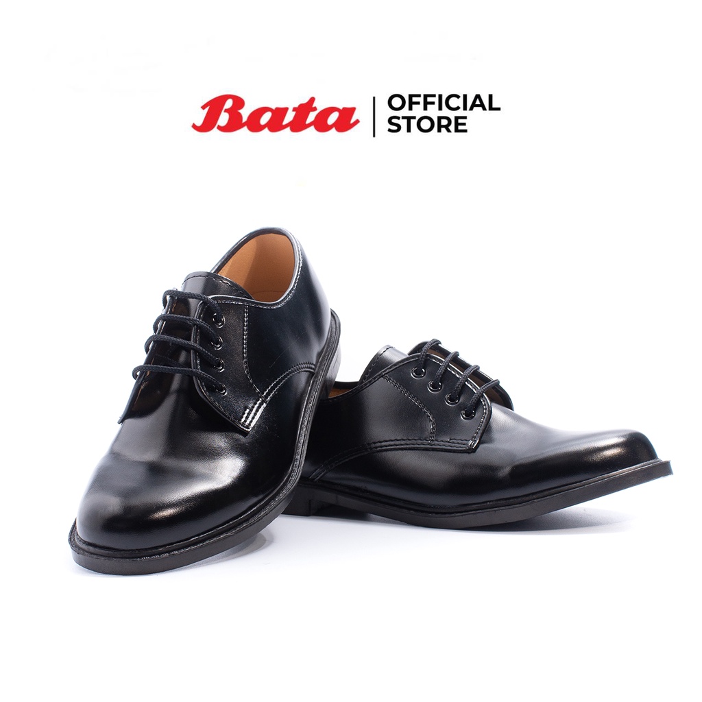 ภาพสินค้า* * Bata บาจา รองเท้าทางการ รองเท้าสุภาพ รองเท้านักศึกษา รองเท้าหนังPVC สำหรับผู้ชาย รุ่น Campus สีดำ 8216780 จากร้าน bata_officialstore บน Shopee ภาพที่ 5