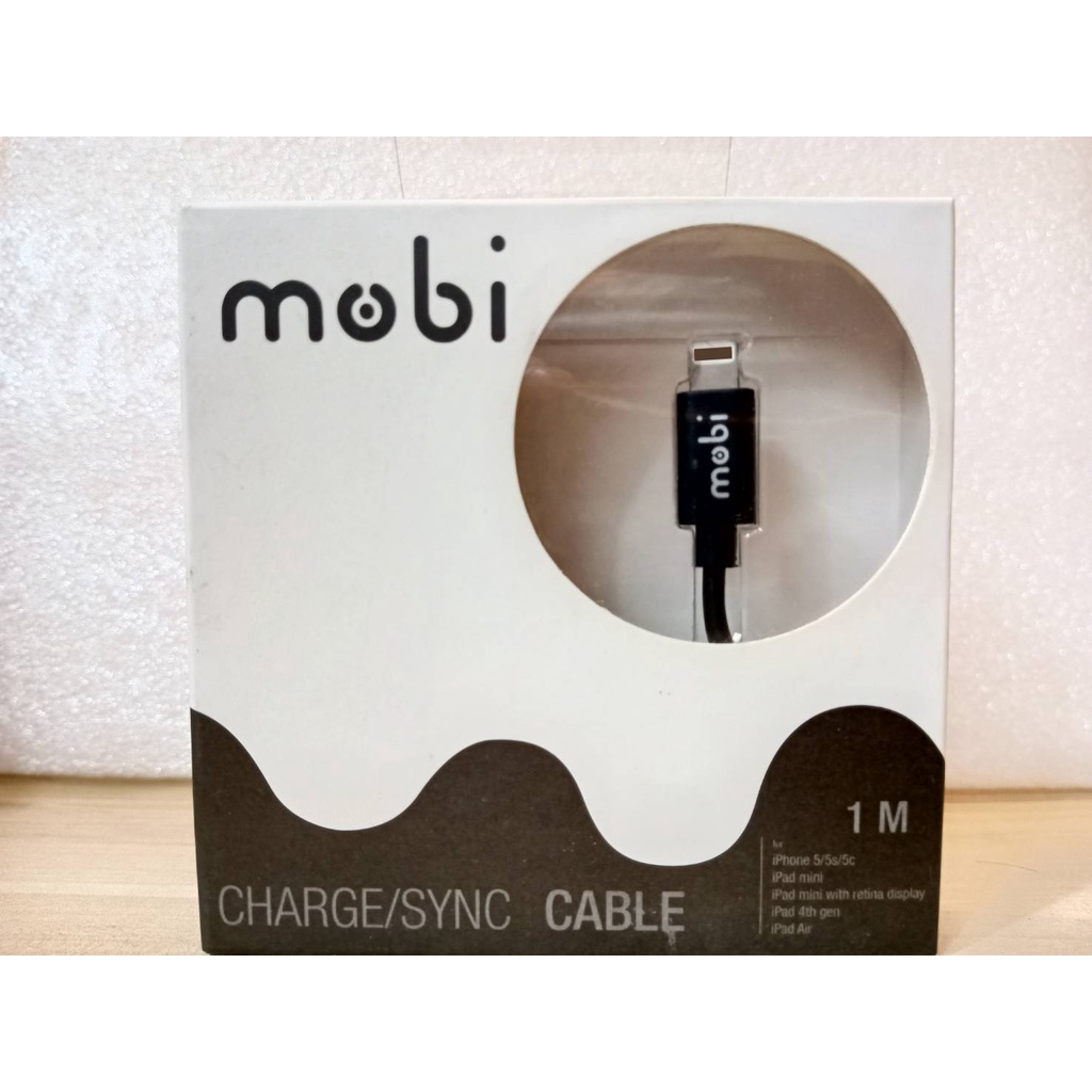 สายชาร์จ-mobi-charge-sync-cable-1m-สำหรับไอโฟน-ไอแพด