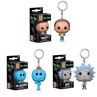 ภาพขนาดย่อของภาพหน้าปกสินค้าPocket Pop Funko Pop พวงกุญแจ: Rick and Morty Mr. Meeseeks Pickle Rick Snowball พวงกุญแจ โมเดลตุ๊กตาของเล่น จากร้าน supershopee.th บน Shopee