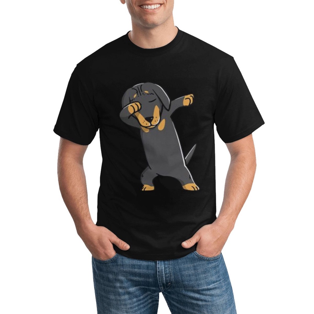 เสื้อยืดโอเวอร์ไซส์เสื้อยืดแฟชั่น-พิมพ์ลายกราฟฟิคสุนัข-dachshund-kawaii-สไตล์ฮาราจูกุs-3xl
