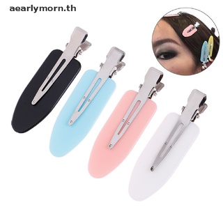 Aa 4 ชิ้น กิ๊บติดผม ไม่งอ ผมหน้าม้า ไม่ทิ้งรอย กิ๊บหนีบผม กิ๊บหนีบผม 4 สี