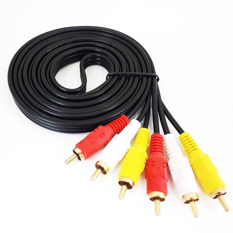 สาย-av-video-stereo-audio-rca-สายสัญญาณภาพและเสียง-3-3-สายยาว-1-5-20เมตร-846a