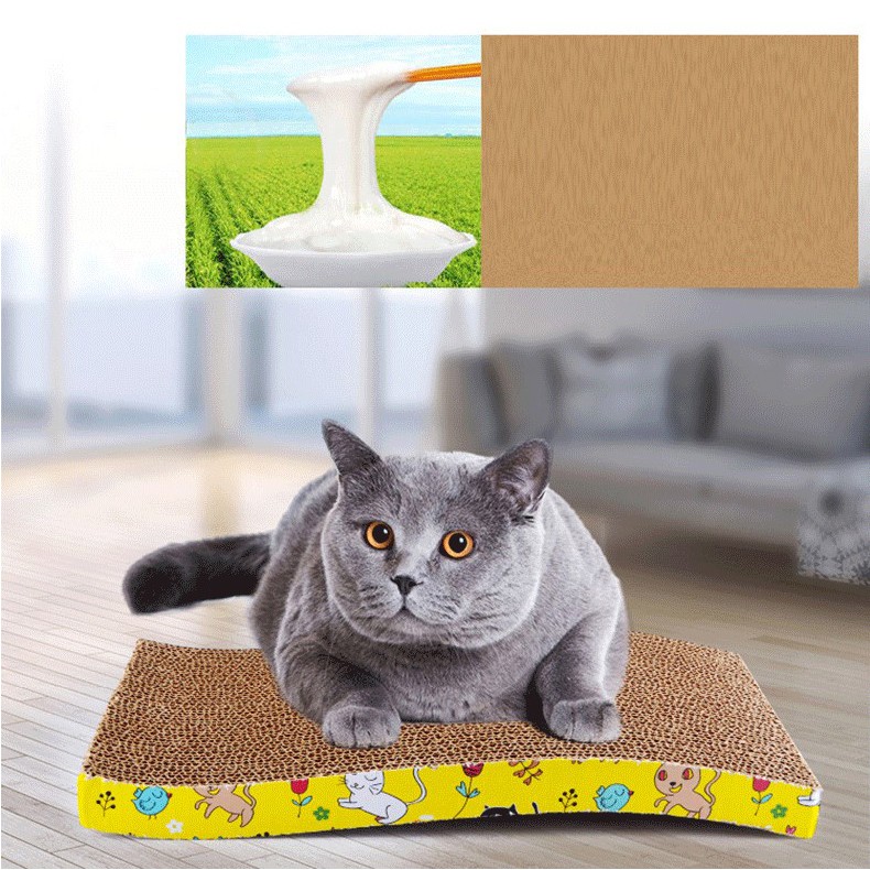 ภาพหน้าปกสินค้าพร้อมส่ง กระดาษลับเล็บแมว ที่ลับเล็บแมว ของเล่นแมว โซฟาที่ลับเล็บแมว ขนาดเล็กพกพาง่า ราคาถูก จากร้าน hape__shop บน Shopee