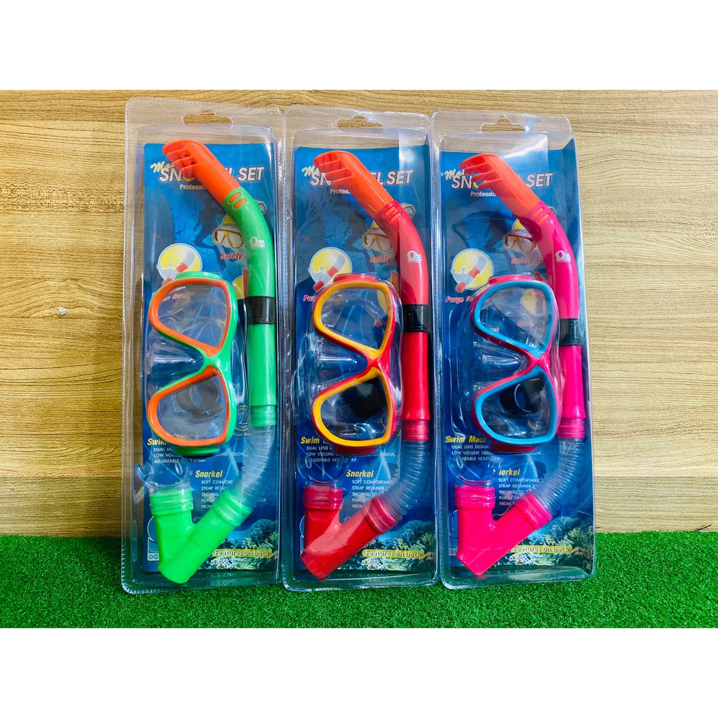 แว่นตาดำน้ำ-แว่น-snorkel-อุปกรณ์ดำน้ำ-อุปกรณ์ทางทะเล-9459-เด็ก