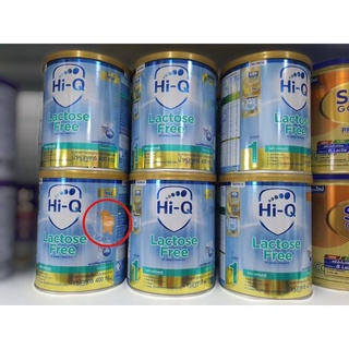 HiQ Lactose Free ไฮคิว แลคโตสฟรี 400g กป หมดอายุ 2025