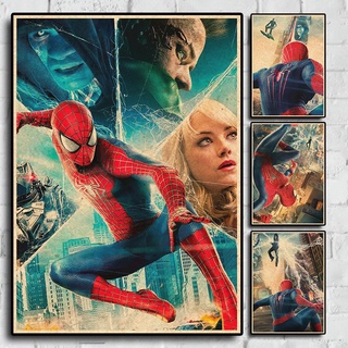 โปสเตอร์ภาพยนตร์แอคชั่น the Amazing Spider-man 2 the Sci-fi สําหรับตกแต่งบ้าน