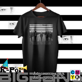 เสื้อยืด BIGBANG RETURN BANG BANG BANG G-Dragon TAEYOUNG TOP Daesung Seungri KPOP KOREA เกาหลี นักร้อง ศิลปิน CEO HARU