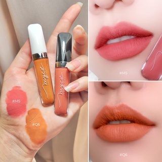 SET GLOSS MYCA M5+Q6 (เซ็ตคู่ 2 ชิ้น) กลอสเนื้อแมท สีสันสวยงาม เนื้อสัมผัสนุ่มเนียนละเอียด เกลี่ยง่าย กันน้ำ ไม่ติดแมส