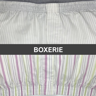 Boxer shorts บ๊อกเซอร์ทรงญี่ปุ่น trunk นั่งไม่โปร่ง ผ้าโปร่งสบาย