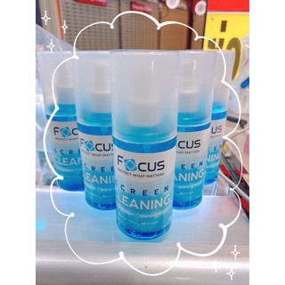 สินค้า น้ำยาเช็ดมือถือ Focus รุ่นใหม่ล่าสุด น้ำยาเช็ดจอ จอทีวี น้ำยาทำความสะอาดคอมพิวเตอร์ เช็ดกล้อง แท็บเล็ต แว่นตา mobile pad