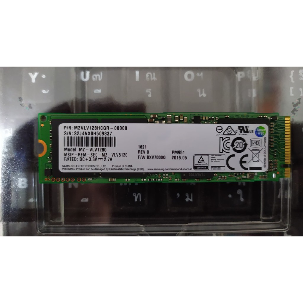 128 GB SSD M.2 PCIe Samsung PM951 NVMe | Shopee Thailand