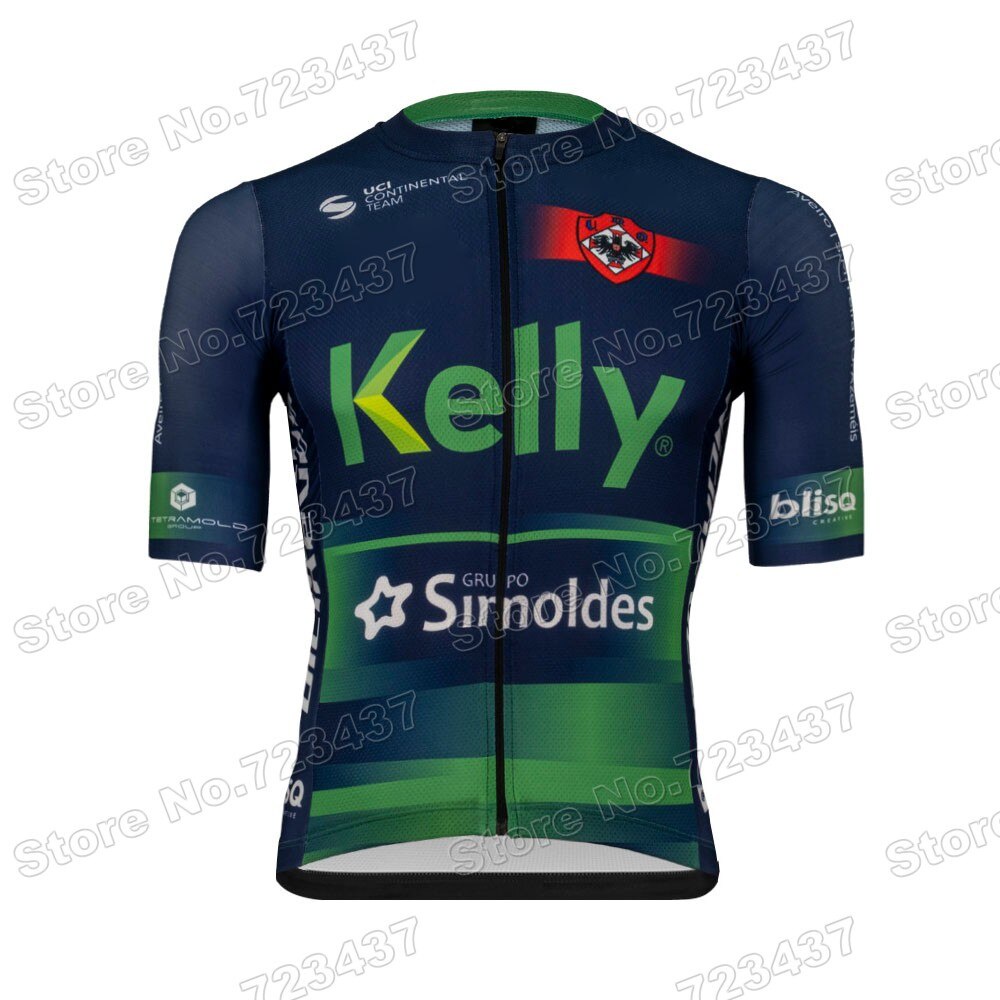 เสื้อกีฬาแขนสั้น ลายทีม Kelly Cycling Jersey Portugal Champion Roupa ...