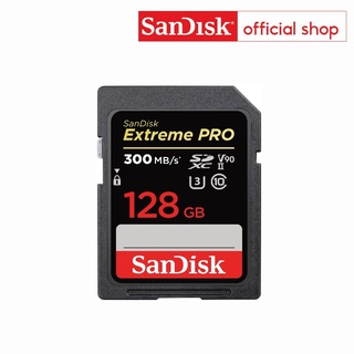 ภาพหน้าปกสินค้าSanDisk Extreme PRO SDXC UHS-II Cards 128 GB / Speed 300 MB/s (SDSDXDK-128G-GN4IN) ที่เกี่ยวข้อง