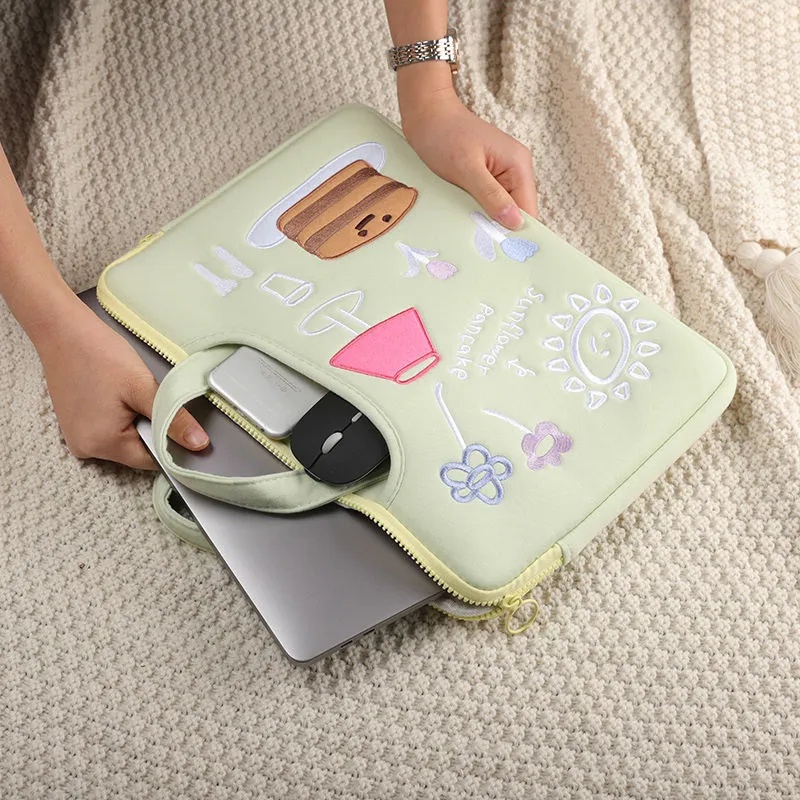 กระเป๋าแล็ปท็อป-กระเป๋าโน๊ตบุ๊คผู้หญิง-13-3-14-15-6-notebook-bag-notebook-case-ลายปัก