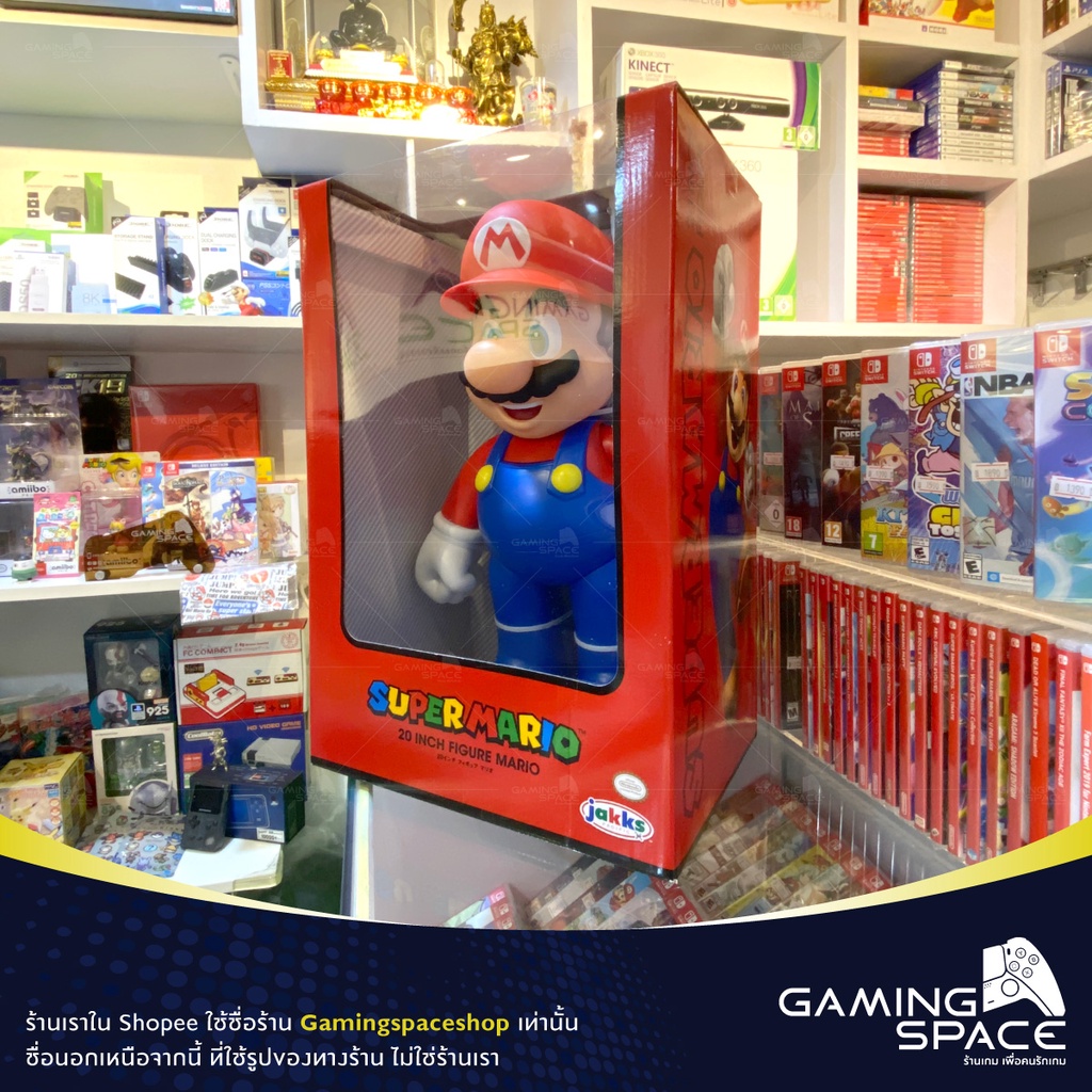 มือ 1 ของแท้ !!! Jakks Pacific : Super Mario 20 Inch Figure Mario size ...