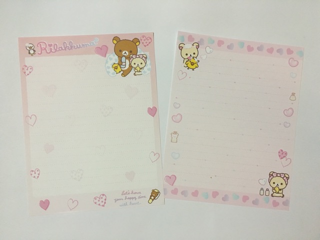 กระดาษโน๊ตแบ่งขาย-rilakkuma