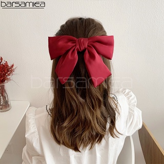 Barsamiea กิ๊บติดผม กิ๊บโบว์ติดผม โบว์สั้น โบว์ริบบิ้น Fashion bow โบว์ผูกผม โบว์กิ๊บ โบว์ติดผม โบว์แฟชั่น