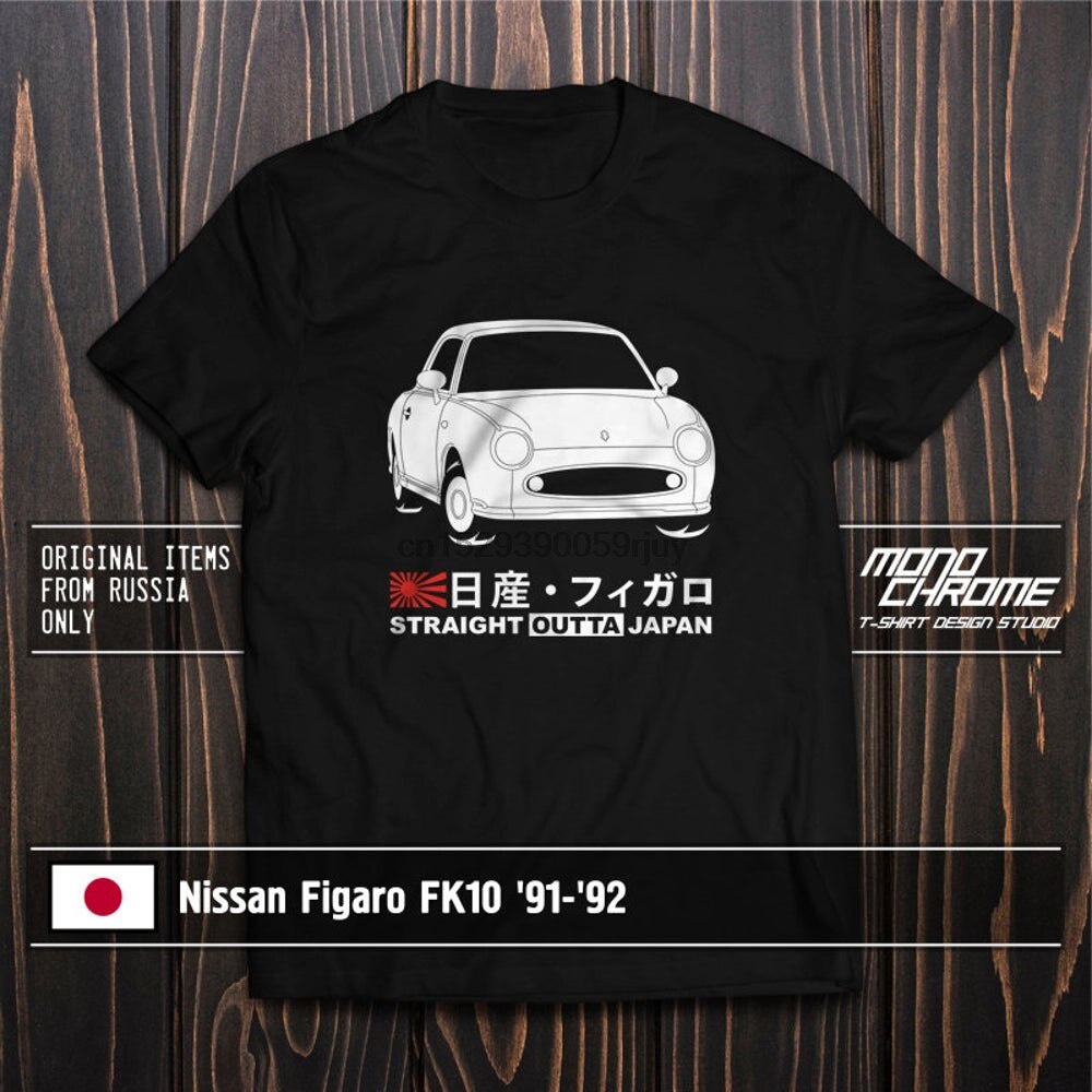 เสื้อยืด-คอกลม-ลาย-nissan-figaro-fk10-91-92สามารถปรับแต่งได้