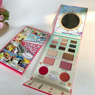 พาเลทอายแชโดว์และลิปสติก The Balm Voyage Vol. 2 Palette