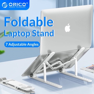 ภาพขนาดย่อของภาพหน้าปกสินค้าOrico ขาตั้งแล็ปท็อป แบบยกสูง พับได้ ปรับได้ 7 มุม สําหรับ Macbook Tablets (PFB-A23) จากร้าน orico.th บน Shopee ภาพที่ 1