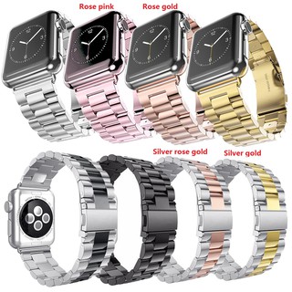 สินค้า สายนาฬิกาข้อมือ แบบสเตนเลส สำหรับ Apple Watch iWatch รุ่น 5 4 3 2 1