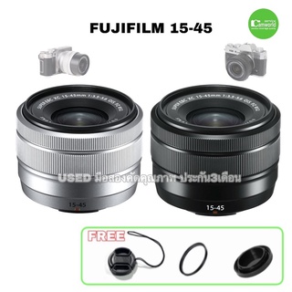 FUJIFILM XC 15-45mm Lens Fujinon  f3.5-5.6 OIS PZ เลนส์ XA5 XA7 เล็กเบา คุณภาพดี มีกันสั่น ซูมไฟฟ้า มือสองคัดคุณภาพ