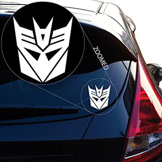 ภาพหน้าปกสินค้าสติ๊กเกอร์ โลโก้ ทรานฟอร์เมอร์ Sticker Transformers Autobot & Decepticon จัดส่งภายใน24ชั่วโมง ซึ่งคุณอาจชอบราคาและรีวิวของสินค้านี้