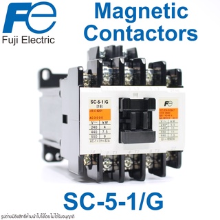 SC-5-1/G FUJI SC-5-1/G Fuji Electric MAGNETIC CONTACTORS Fuji Electric แมกเนติกคอนแทกเตอร์ MAGNETIC SC-5-1/G MAGNETIC