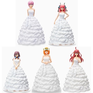 [ฟิกเกอร์แท้] Gotoubun no Hanayome ∬ - Nakano Ichika / Nino / Miku / Yotsuba / Itsuki Hanayome Ver. - SPM Figure (SEGA)