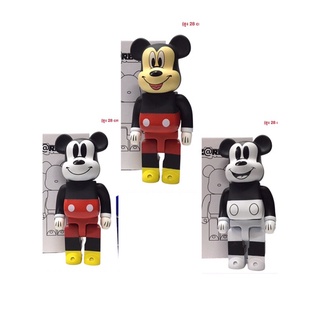 Bearbrick 400% - แบร์บริค  มิกกี้เม้าส์ และ มินนี่เม้าส์ มีให้ เลือก 3 แบบ ขนาดความสูง 28 ซม. สินค้าพร้อมกล่อง ayjj