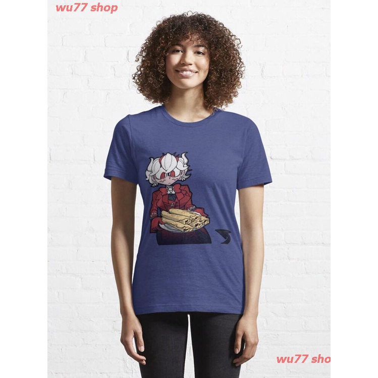 new-beelzebub-pancake-helltaker-stickers-shirts-more-essential-t-shirt-เสื้อยืด-ดพิมพ์ลาย-เสื้อยืดผ้าฝ้าย-คอกลม-cotton