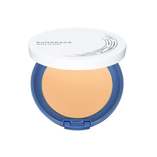 ของแท้ จากญี่ปุ่น Sungrace White UV PACT SPF18 PA++ คัฟเวอร์มาร์ก ซันเกรซ ไวท์ยูวีแพค เอสพีเอฟ18 พีเอ++