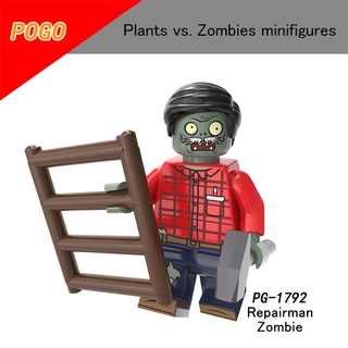【Repairman Zombie】ฟิกเกอร์ Lego Zombie ขนาดเล็กของเล่นสําหรับเด็ก