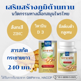 กระชายขาว สกัดเข้มข้น 240 มก.เสริมสร้างภูมิต้านทานและภูมิคุ้มกันให้ร่างกายแข็งแรง สินค้ามาตราฐานตรงจากโรงงา นพร้อมส่ง