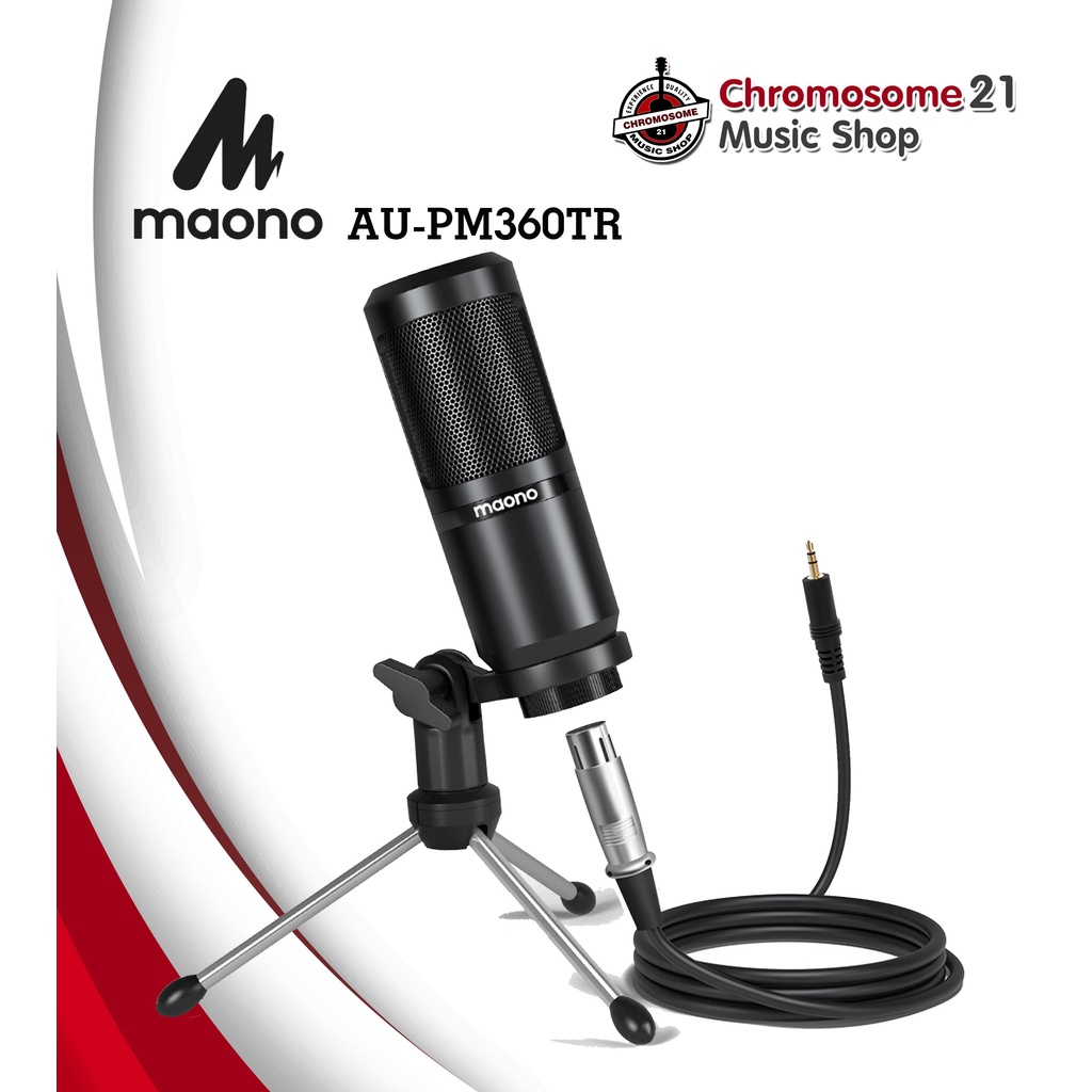 ไมโครโฟน-condenser-maono-au-pm360tr