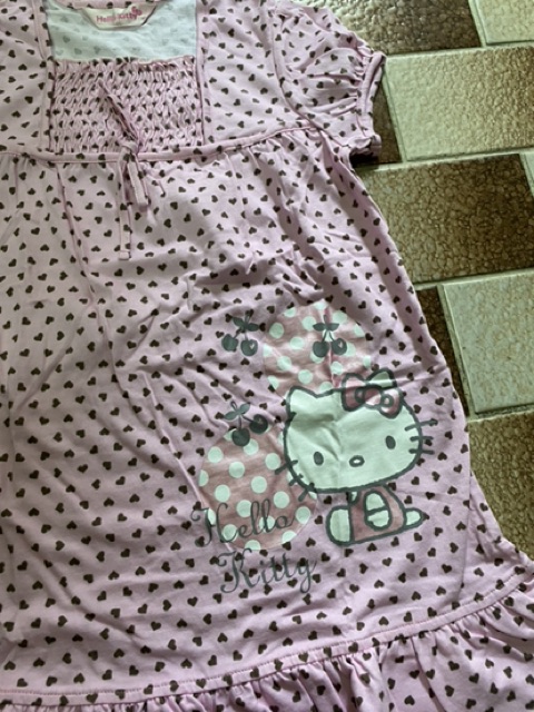 ชุดกระโปรงเด็ก-sanrio-kitty-size95-มือ1-พร้อมส่ง