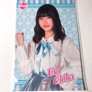 Akb48 Postcard Erii Chiba