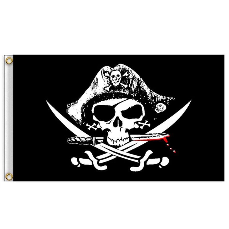 ธงแบนเนอร์-พิมพ์ลายหัวกะโหลกโจรสลัด-สําหรับตกแต่งงานฮาโลวีน-ขนาด-60x90-1-ชิ้น