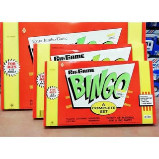 เกมส์BINGO เกมส์บิงโก BINGOเกมครอบครัว เกมบิงโกมี 3ขนาด ให้เลือก เล็ก/กลาง/ใหญ่ เกมส์บิงโกกระดานกระดาษ สำหรับเล่นหลายคน