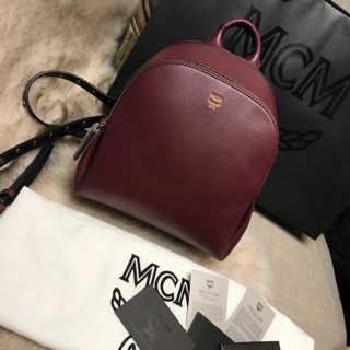 MCM POLKE STUDS BACKPACKS เป้MCM