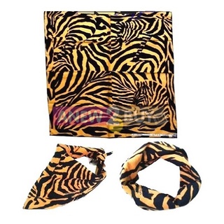 ภาพหน้าปกสินค้าผ้าพันคอ ผ้าโพกหัว ลายม้าลายเหลือง (Bandana Yellow Zebra Headwrap) ที่เกี่ยวข้อง